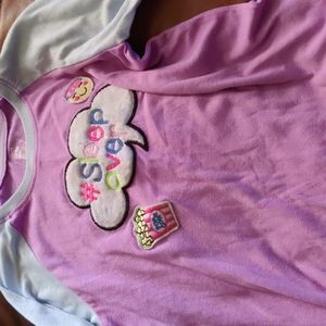 Long sleeve pajama shirt